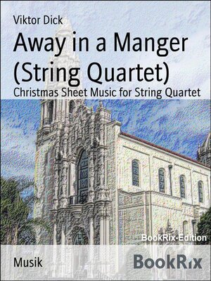 cover image of Away in a Manger (String Quartet)